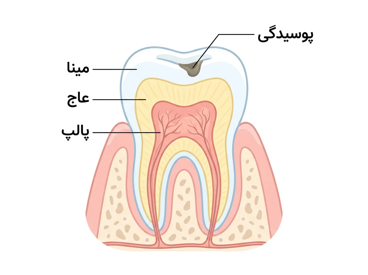 والدین در حال مسواک زدن صحیح دندان کودک خود با مسواک نرم و خمیر دندان فلورایددار مناسب کودکان در خانه